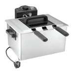 Freidora Eléctrica Morley FI-95L con 3 Canastillas 5.5 Lts