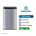 Frigobar Indurama RI-159CR de 122 Litros Cromado - Imagen 2