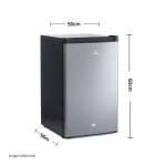 Frigobar Indurama RI-159CR de 122 Litros Cromado - Imagen 5