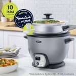 Olla Arrocera Oster CKSTRC8029S Bandeja de Vapor y Función Sofrito 1.8L - Imagen 4
