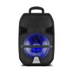 Parlante Portátil Maxtron Libidum MX 321VB de 8" Micrófono Inalámbrico - Imagen 2