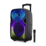Parlante Portátil Maxtron Vivaldi MX 112 15" Roller Bluetooth