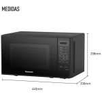 Horno Microondas Panasonic NN-SB25JBRPK Digital de 20 Litros - Imagen 3