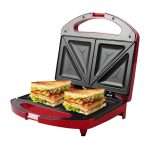 Sandwichera Maker Imaco IST101RM de 2 Panes Rojo Metálico - Imagen 4