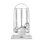 Set De Utensilios 7 Pcs Finezza Fz-8002 De Acero Inoxidable