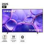 Televisor Samsung 55" U8000F 2025 con pantalla Crystal