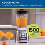 Licuadora Oster BLSTTDGNBG 2Lts Xpert Tecnología Active Sense con Blend-N-Go - Imagen 6