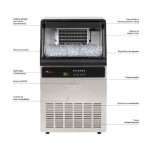 Máquina de Hacer Hielo Thomas TH-IM45KI 45Kg - Imagen 6