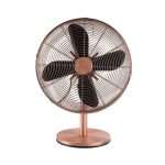 Ventilador Retro Thomas TH16CM Cobre de 16" con 3V