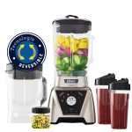 Licuadora Oster Xpert con Control de Textura BLST3BCAG con Blend-N-Go de 750 ml