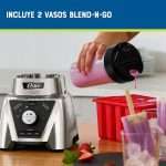Licuadora Oster Xpert con Control de Textura BLST3BCAG con Blend-N-Go de 750 ml - Imagen 6