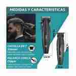 Maquina Barbería Pro Clipper Trimmer VGR V-640 S2 9000 Rpm - Imagen 8