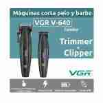 Maquina Barbería Pro Clipper Trimmer VGR V-640 S2 9000 Rpm - Imagen 7
