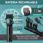 Máquina De Cortar Pelo VGR 3 En 1 Profesional Con Trimmer y Shaver USB-C - Imagen 7