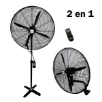Ventilador Industrial Sears 1850 2 en 1 de 30” con Control Remoto