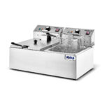 Freidora Eléctrica Ventus VFS-062 Doble Canasta Sobre Mesa