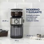 Molinillo De Café Automático Oster BVSTBMH24 Con 18 Niveles De Molienda - Imagen 4
