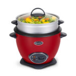 Olla Arrocera Miray OM-T359RV 1.5Lts Rojo - Imagen 4