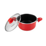 Olla Finezza FZ-X320AH Antiadherente de 2Lts Rojo - Imagen 3