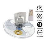Ventilador techo Diore MWF-1881R de 18" Control Remoto Timer