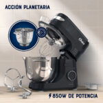 Batidora Planetaria Oster FPSTSMPL2B de 4Lts 12 Velocidades 850w - Imagen 4