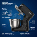 Batidora Planetaria Oster FPSTSMPL2B de 4Lts 12 Velocidades 850w - Imagen 6