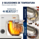 Batidora Planetaria Oster FPSTSMPL4W Heatsoft 5.2L Blanco - Imagen 5