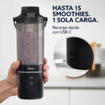 Licuadora Portátil Oster BLSTGFP-B20-000 Go Max 590ml Recargable Usb-C - Imagen 4