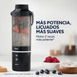 Licuadora Portátil Oster BLSTGFP-B20-000 Go Max 590ml Recargable Usb-C - Imagen 5