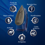 Plancha de Vapor Oster GCSTAC7202-053 AeroGlide S7200 Azul - Imagen 5