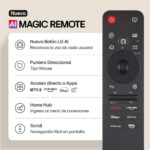 Televisor LG 75UA8050PSA 75" Smart TV LED UHD 4K ThinQ AI - Imagen 6
