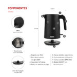 Hervidor Eléctrico Thomas TH-4343N 1.8Lts 2200W - Imagen 6