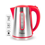 Hervidor eléctrico Bossko BK-208B 2200W 2Lts Rojo