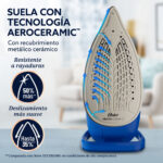 Plancha de Vapor Oster GCSTAC7601-053 AeroGlide Plus S7600 - Imagen 4