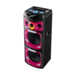 Torre de Sonido Halion HA-1244 Con 02 Bocinas de 2*12" Karaoke RGB - Imagen 3