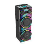 Torre de Sonido Halion HA-1246 Con 02 Bocinas de 2*12" Karaoke RGB - Imagen 4