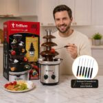 Fuente Chocolatera De Acero Trillium TX-854 Pileta de 4 Pisos - Imagen 5