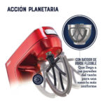 Batidora planetaria Oster FPSTSMPL3R-053 5.2L de 1000w - Imagen 4