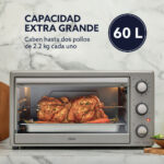 Horno Eléctrico Oster TSSTTV60MNS-053 XL Con Rotisserie de 60Lts - Imagen 7