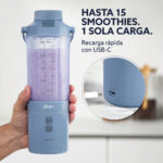 Licuadora Portátil Oster BLSTGFP-MH20-000 Go Max 590ml Recargable Usb-C - Imagen 5