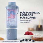 Licuadora Portátil Oster BLSTGFP-MH20-000 Go Max 590ml Recargable Usb-C - Imagen 4