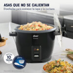 Olla Arrocera Oster CKSTRCB10DFBLK-053 1.8Lts 10Tzs - Imagen 7