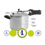 Olla a presión Universal 13 Lts doble válvula de seguridad - Imagen 2