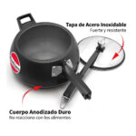 Olla de Presión Hawkins Handi Contura CB50 5 Litros Negra - Imagen 2