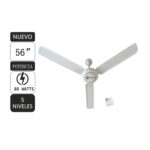 Ventilador De Techo Trevely VT-5680 56" 90w