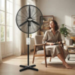 Ventilador Industrial de Piso y Pared Trevely VT-30A 2 en 1 30" 230w - Imagen 4