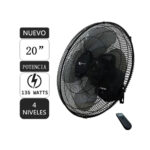 Ventilador Industrial pared Trevely VT-204C 20" 135w C.C Temoto