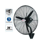 Ventilador industrial de Pared JBO JB-2401P de 24" 150w